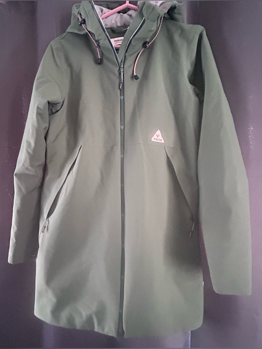 Maloja – Manteau technique long – Neuf – Taille S